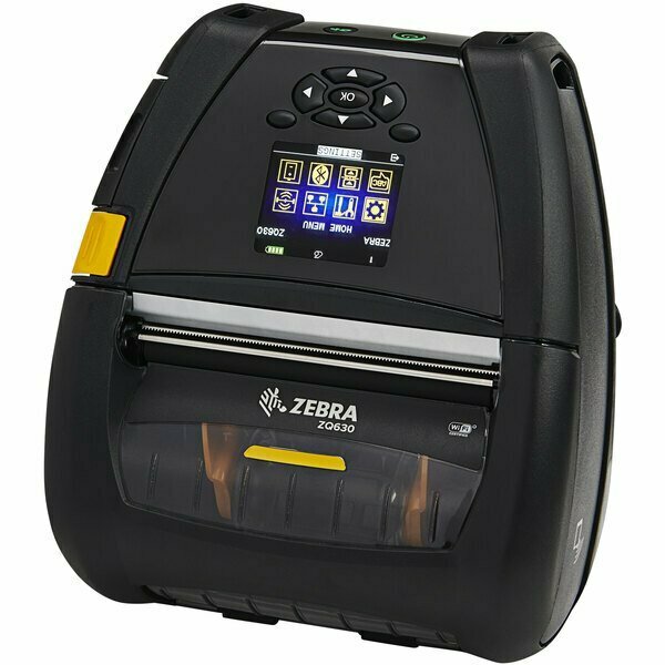 Zebra Technologies Zebra Mobile Linered Label/Receipt Printer with Dual 802.11AC & Belt Clip 105ZQ63RUWA0